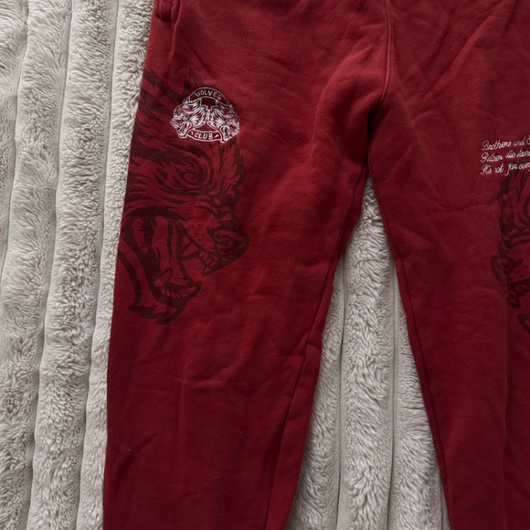 Darc Sport Red Sweat Pants - Picture 3 of 5